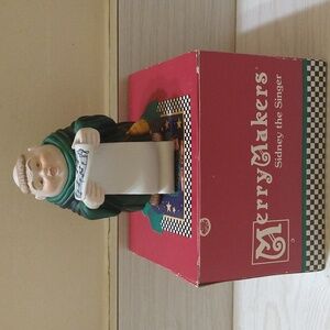 Vintage Department 56 Sidney The Singer Merry Makers Figurine
